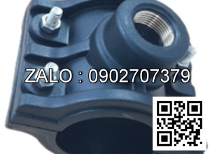 Đai khởi thủy HDPE phi 114 ren 2 inch