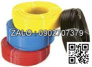 Dây hơi PU phi 12 màu đỏ