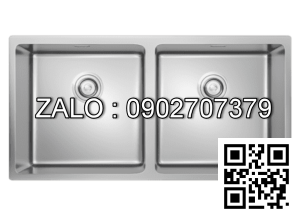 Chậu rửa bát 2 hố KONOX Undermount CUBE 8744DU