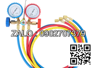 Đồng hồ đôi nạp gas máy lạnh điều hoà ô tô, điều hòa dân dụng
