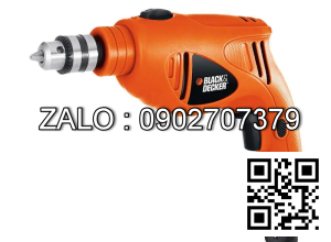 MÁY KHOAN BÚA BLACK & DECKER HD400K9-B1