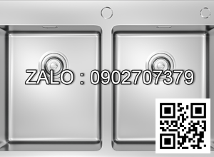 Chậu rửa bát 2 hố KONOX Topmount UNICO 7650