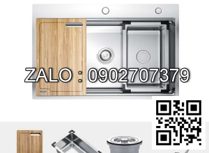 Chậu rửa bát 1 hố, hạ bậc Konox Workstation Topmount Sink KN7650TS