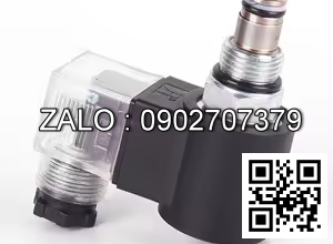 Van điện từ Hydraforce 24VDC, đường kính ngoài 33mm, đường kính trong 13mm (đường kính thân van 12mm), chiều dài 37mm