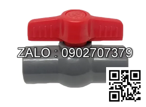 Van khóa nước nhựa tay vặn nước nhựa màu xanh 60 Đạt Hòa