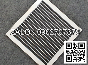 Cửa gió 1 lớp nan thẳng 1000x550