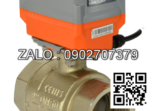 Van bi điện điều khiển thau không ren 2 ngã DN150