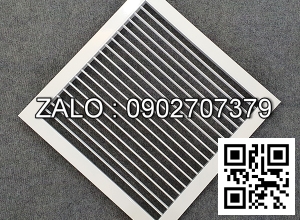 Cửa gió 1 lớp nan thẳng 1000x1000