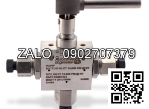 Van bi thau lắp ren ngoài 3 ngã DN100