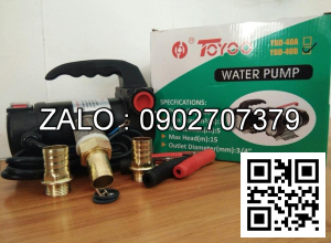 Bơm dầu vỏ Antimon 12v - 24v Toyoo