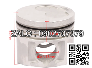piston động cơ KUBOTA V2403-TME-AG-E2 , 4 CYL , 2400 CM3