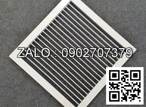 Cửa gió 1 lớp nan thẳng 400x300