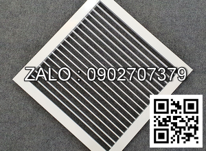 Cửa gió 1 lớp nan thẳng 450x300