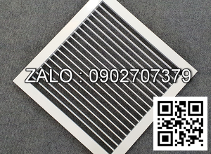 Cửa gió 1 lớp nan thẳng 450x400