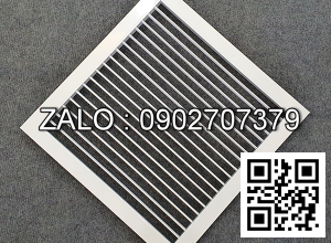 Cửa gió 1 lớp nan thẳng 650x450