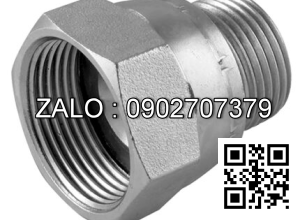 Khoen ren trong-ren ngoài thép - inox