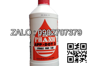 Dầu phanh, dầu thắng  APP DOT3 lon 1L