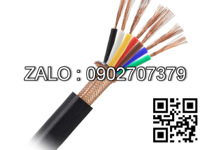 Dây điện điều khiển chống nhiễu có lưới 7Cx1.25mm2