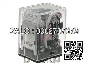 Relay trung gian MY4N, 220VAC, gồm đế