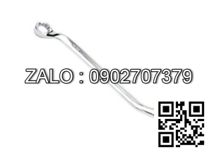 Cờ lê vòng nghiêng 45 độ TOPTUL 27mm mạ
crôm đen AAAV2727