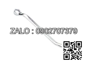 Cờ lê vòng nghiêng 45 độ TOPTUL 70mm mạ
crôm đen AAAV7070