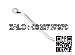 Cờ lê vòng nghiêng 45 độ TOPTUL 95mm mạ
crôm đen AAAV9595