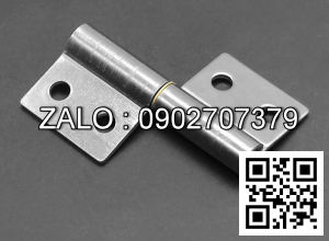 Bản lề cửa Vickini 43102.133 SSS inox 304 mờ 1.25T dày 3.0mm