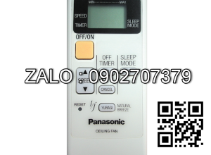 Remote điều khiển quạt trần Panasonic F-60WWK 60WWK1610ZM