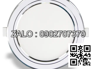 Đèn LED Downlight Nanoco siêu mỏng viền bạc - IP20 NSD09CS110