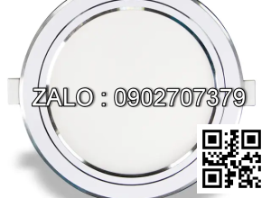 Đèn LED Downlight Nanoco siêu mỏng viền bạc - IP20 NSD123S135