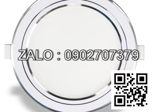 Đèn LED Downlight Nanoco siêu mỏng viền bạc - IP20 NSD12CS135