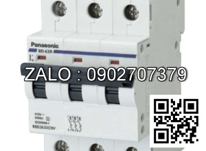 Cầu dao tự động 3 tép MCB 3P 80A Panasonic BBD308031C/BBD30803CHV