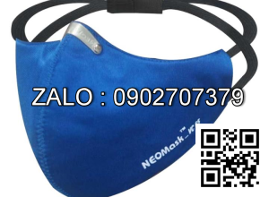 Khẩu trang chống Virus bụi mịn PM2.5 than hoạt tính NeoMask VC65 (Thun Quàng Gáy)