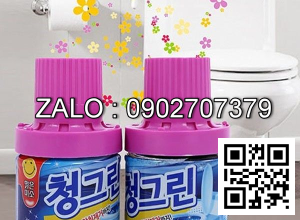 Thùng 24 chai thả bồn cầu (màu tím) (Kiện 10 thùng)