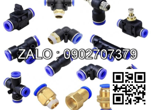 Đầu nối nhanh phi 10 PU