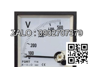 Đồng hồ kim Ampe 0-500A/1000A FT-96A 0-500A