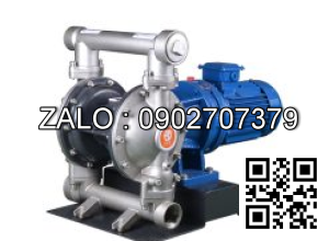 Bơm màng khí nén GODO QBY3-40 nhựa PP