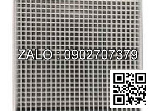 Cửa gió 2 lớp nan thẳng 450x450mm