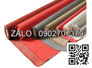 Vải Chịu Nhiệt 0.13Mm - 0.16Mm Không Có Keo Màu Nâu