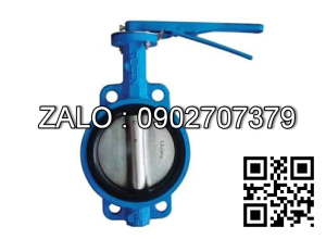 Van Bướm Thân Gang Đĩa Inox Phi 60