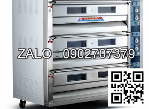 Lò nướng thanh đốt 3 Tầng 6 Khay XYF-3HP