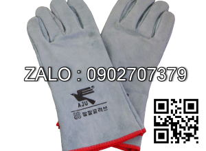 Bao tay da bò Hàn Quốc AJU dành cho thợ hàn