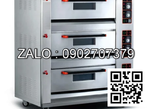 Lò nướng thanh đốt 3 Tầng 6 Khay XYF-3K