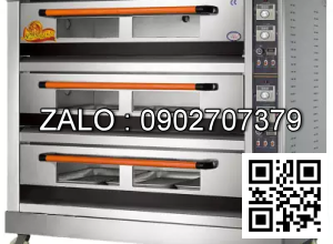 Lò nướng thanh đốt 3 Tầng 9 Khay FKB-3L