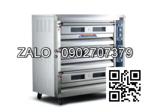 Lò nướng thanh đốt 3 Tầng 9 Khay XYF-3HPL