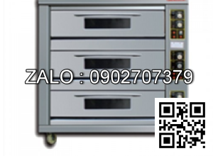 Lò nướng thanh đốt 3 Tầng 9 Khay XYF-3KL