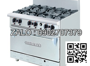 Bếp âu 6 họng có lò nướng DRO6L/DRO6H