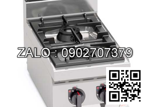 Bếp âu 2 họng đốt dùng Gar Bertos G7F2BPW