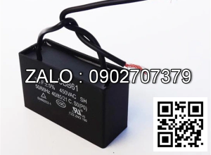 Tu dien 3µF ±5% 450VAC 50/60 Tu dien 3µF ±5% 450VAC 50/60