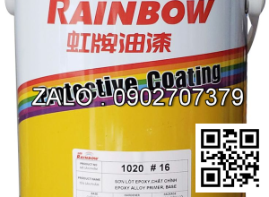 Sơn chịu nhiệt Rainbow 200 độ màu xanh
